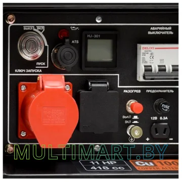 Дизельный генератор Daewoo Power DDAE 6000XE-3 картинка 9